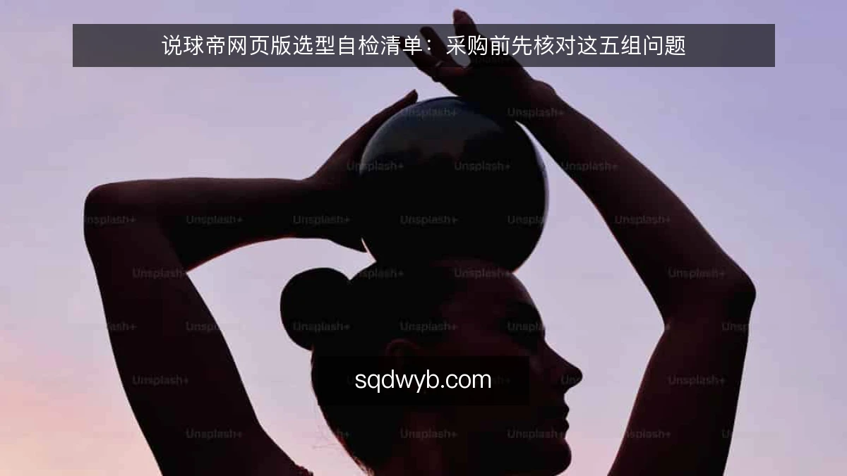 说球帝网页版选型自检清单:采购前先核对这五组问题