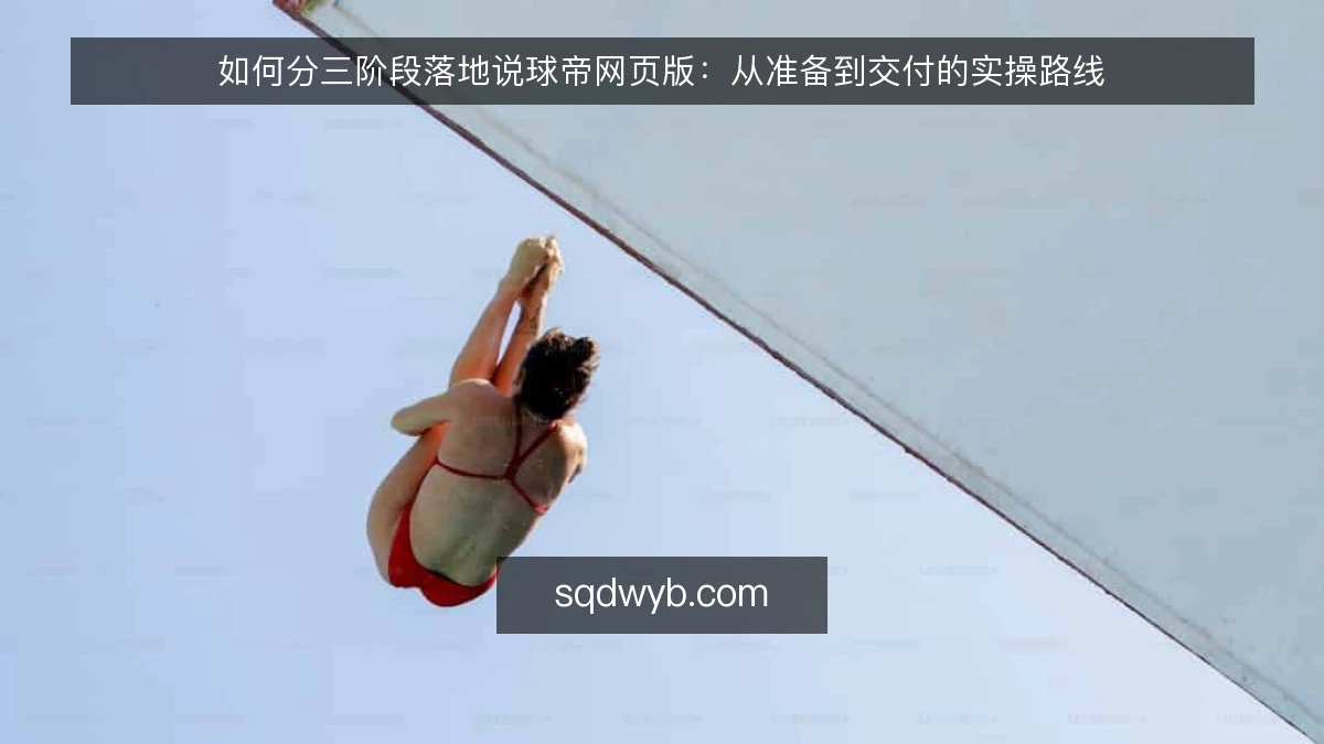 如何分三阶段落地说球帝网页版:从准备到交付的实操路线